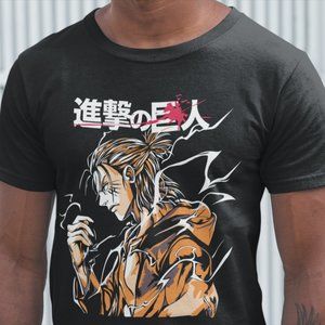 JAPANESE CAPTAIN ATTACK ANIME SHIRT